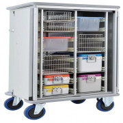 Armoire de stérilisation mobile à 2 sections Armoire de stérilisation mobile à 2 sections