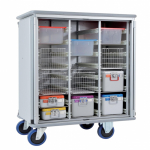 Chaise capitonnée ergonomique à dossier mobile