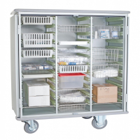 Chariot armoire de transfert modulaire 