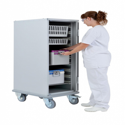 Chariot armoire modulaire à 1 section