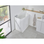 Baignoire courte pour personnes à mobilité réduite