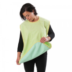 Bavoir imperméable en tissus éponge