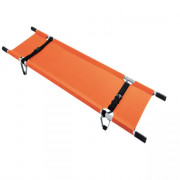Brancard pliant en 2 dans sa longueur, orange Brancard pliant en 2 dans sa longueur, orange