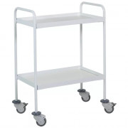 Chariot auxiliaire à deux étagères Chariot auxiliaire à deux étagères