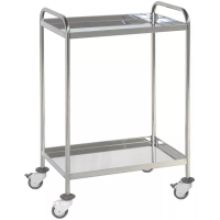 Chariot Auxiliaire à Deux Étagères Chariot Auxiliaire à Deux Étagères