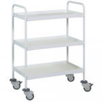 Chariot de soins à trois étagères