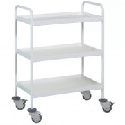 Chariot de soins à trois étagères Chariot de soins à trois étagères