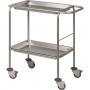 Chariot de soins Hidemar 2 plateaux 