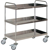 Chariot de soin acier