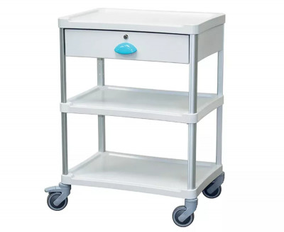 Guéridon de soins Résine® 3 plateaux Guéridon de soins Résine® 3 plateaux