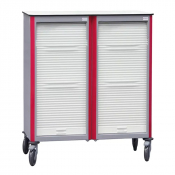 Chariot de distribution du médicament Neop® 400 x 400 double Chariot de distribution du médicament Neop® 400 x 400 double