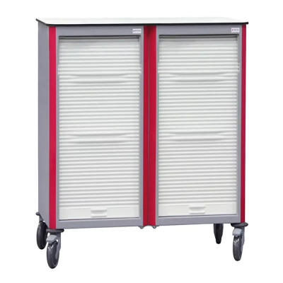 Chariot de distribution du médicament Neop® 400 x 400 double Chariot de distribution du médicament Neop® 400 x 400 double