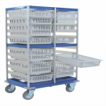 Chariot modulaire à 2 sections ISO-NORM