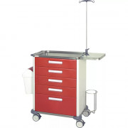 Chariot d'Urgence 5 tiroirs Hidemar  Chariot d'Urgence 5 tiroirs Hidemar