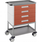 Chariot multifonctionnel avec 4 tiroirs Chariot multifonctionnel avec 4 tiroirs