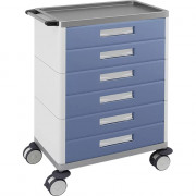 Chariot multifonctions 6 tiroirs Chariot multifonctions 6 tiroirs