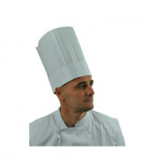 Toque Mélusine Non-tissé  blanche réglable  Toque Mélusine Non-tissé  blanche réglable