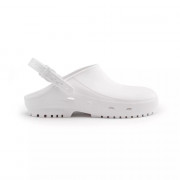 Sabot de sécurité femme coqué blanc ou bleu autoclavable ESD, antiglisse Schu'zz SECU Sabot de sécurité femme coqué blanc ou bleu autoclavable ESD, antiglisse Schu'zz SECU