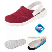 Sabot de travail milieu médical Abeba Rouge Sabot de travail milieu médical Abeba Rouge