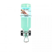 Distributeur mural Inox ou pvc commande au coude pour poche 1 L Airless Distributeur mural Inox ou pvc commande au coude pour poche 1 L Airless