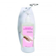 Distributeur mural PVC commande au coude  pour flacon de 500 ml ou 1 l Distributeur mural PVC commande au coude  pour flacon de 500 ml ou 1 l