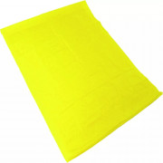 Drap de glisse tubulaire jaune  Drap de glisse tubulaire jaune