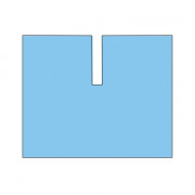 Champ opératoire 200 x 240 cm avec fenêtre adhésive en "U" Champ opératoire 200 x 240 cm avec fenêtre adhésive en "U"