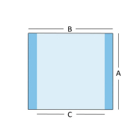 Champs à Inciser Stériles en Polyuréthane Adhésif 40x50 cm Champs à Inciser Stériles en Polyuréthane Adhésif 40x50 cm