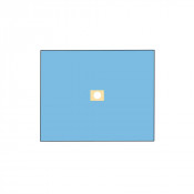 Champs Chirurgicaux Non Tissés à Deux Couches avec Fenêtre Adhésive Centrale Champs Chirurgicaux Non Tissés à Deux Couches avec Fenêtre Adhésive Centrale