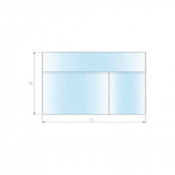 Poche adhésive pour instruments 35 x 42 cm