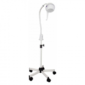 Lampe LED BELLA 17W L70 cm + pied à roulettes lesté