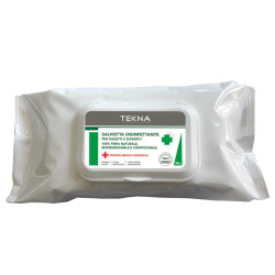 Lingettes désinfectantes Tekna pour surfaces