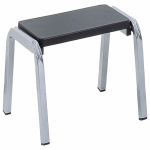 Marche-pied revêtement époxy - tube carré