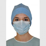 Masque chirurgical enfants type II, 3 plis, fixation élastique Masque chirurgical enfants type II, 3 plis, fixation élastique