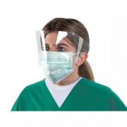 Masques chirurgicaux MASK-OP® Type IIR avec visière Masques chirurgicaux MASK-OP® Type IIR avec visière