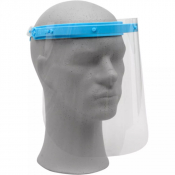 Visière de protection oculaire antibuée vision 180° en PET