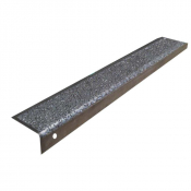 Nez de marche à coller en inox 304 Meiser M Granit brut ou Jaune RAL 1016