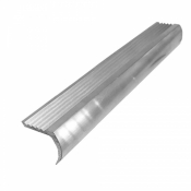 Nez de marche aluminium brut sans trous Meiser NERVOPAL contrasté