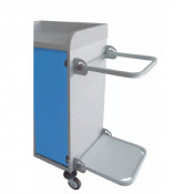 Porte-sac rabattable pour linge