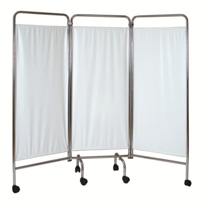 Paravent 3 panneaux sur roulettes