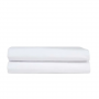 Drap housse blanc ou bleu clair usage unique 