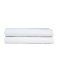 Drap housse blanc ou bleu clair usage unique 