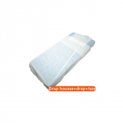 Kit literie drap, drap housse et taie