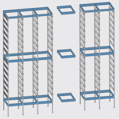 Chariot DIATERMO pour unités électrochirurgicales Chariot DIATERMO pour unités électrochirurgicales