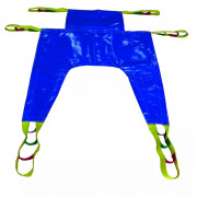 Harnais de sécurité avec sangle en U bâche bleue et têtière Harnais de sécurité avec sangle en U bâche bleue et têtière