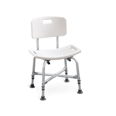 Chaise de Douche Renforcée avec Dossier Chaise de Douche Renforcée avec Dossier