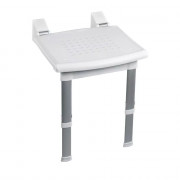 Siège de douche rabattable avec pieds Siège de douche rabattable avec pieds