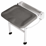 Siège de douche rembourré compact