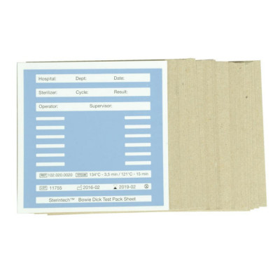 Paquet test Bowie & Dick Paquet test Bowie & Dick