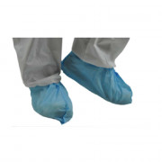 Surchaussures bleues, 100% PP, modèle large & grande hauteur